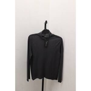 NEW ZOE COUTURE turtleneck top in charcoal